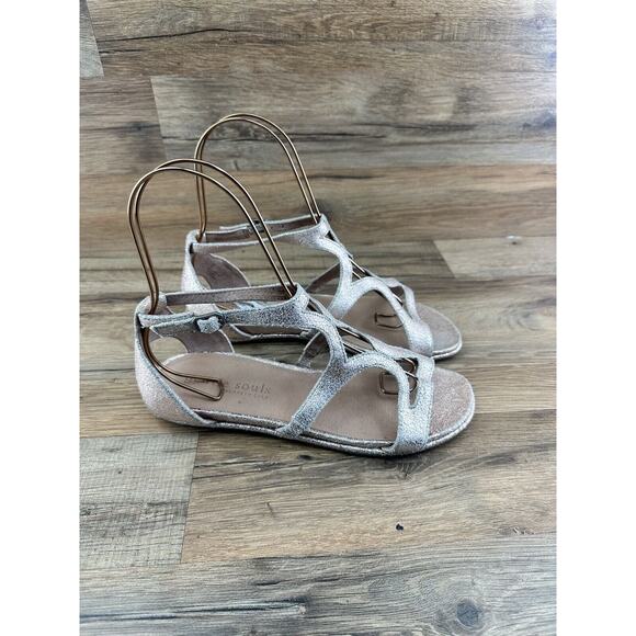 Gentle Souls Women's Oak Dress Sandal GS01319LE Rose Gold - Size 8.5 - Picture 5 of 9